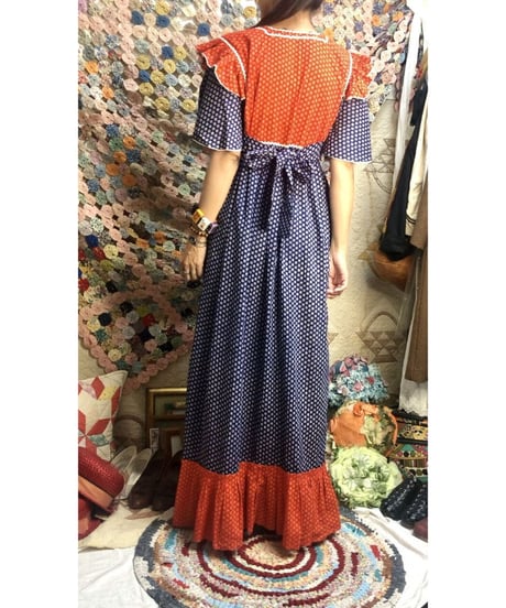 vintage pakistan cotton one-piece