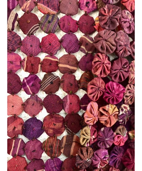 yo-yo quilt vest