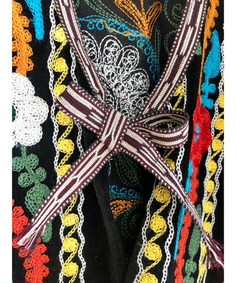 suzani embroidered robe