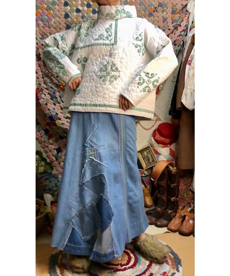 embroidered quilting tops