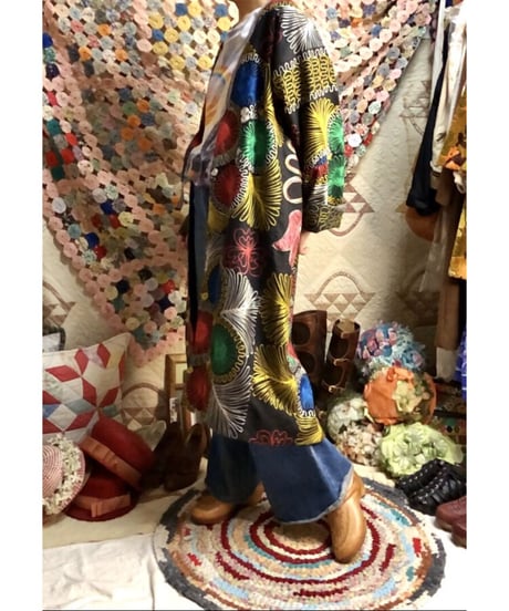suzani embroidered robe