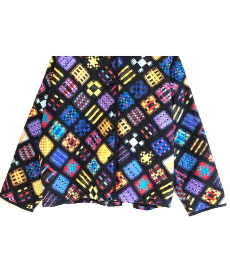 ribbon woven jacket