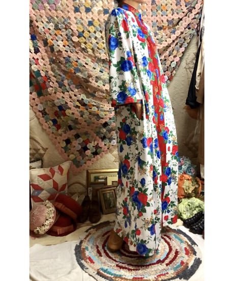 80's rose easy dress