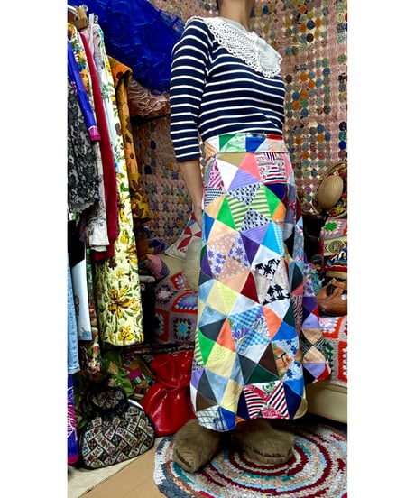patchwork skirt
