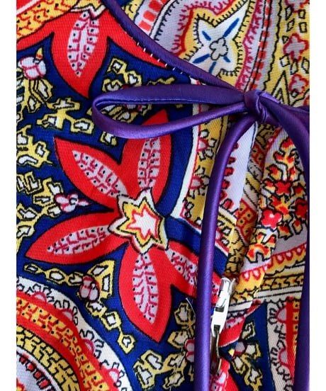 70s paisley dress