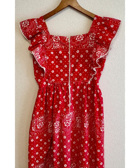 flower apron dress