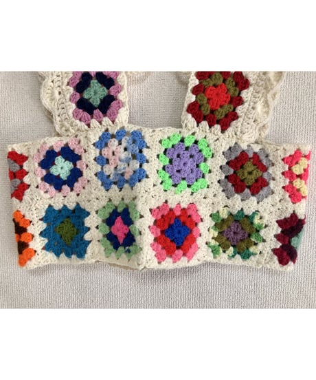granny square vest