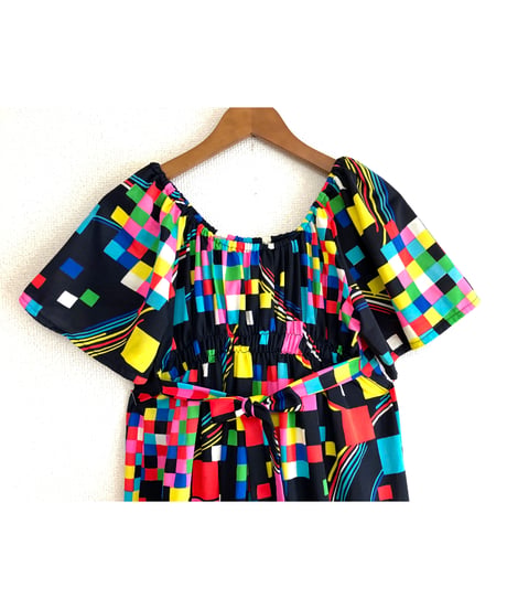 60's psychedelic dress