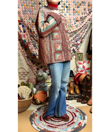 patchwork quilt jacket