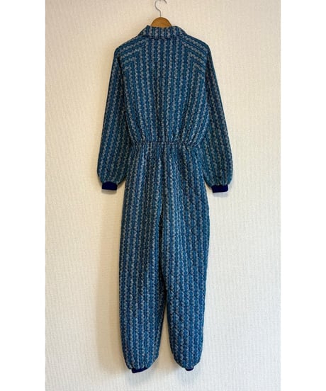 80s quilted jumpsuits