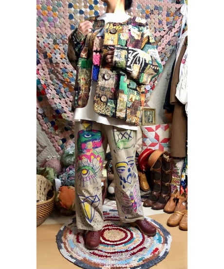 animal patch jacket