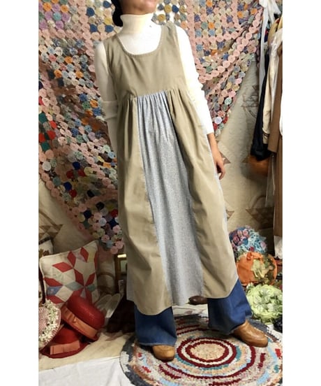 corduroy one-piece