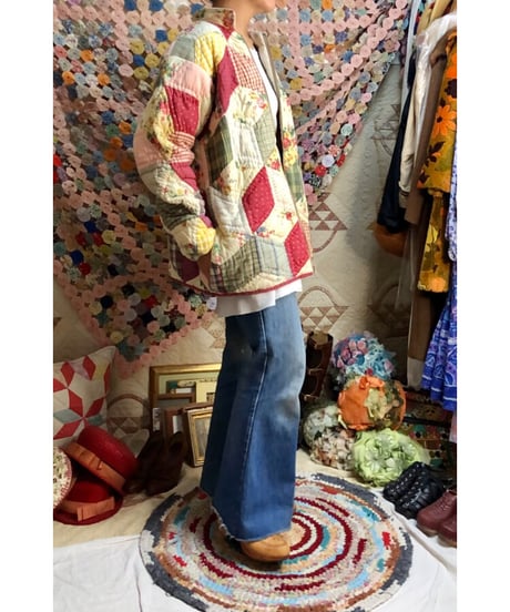 patchwork quilt jacket