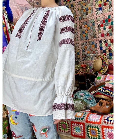 ukrainian embroidered blouse