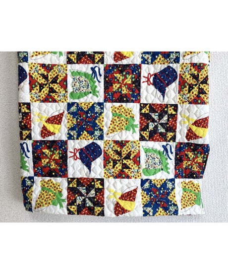 patchwork print quilting skirt