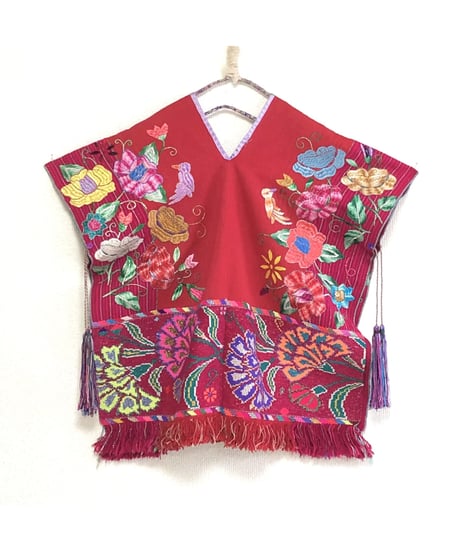 vintage mexican huipil