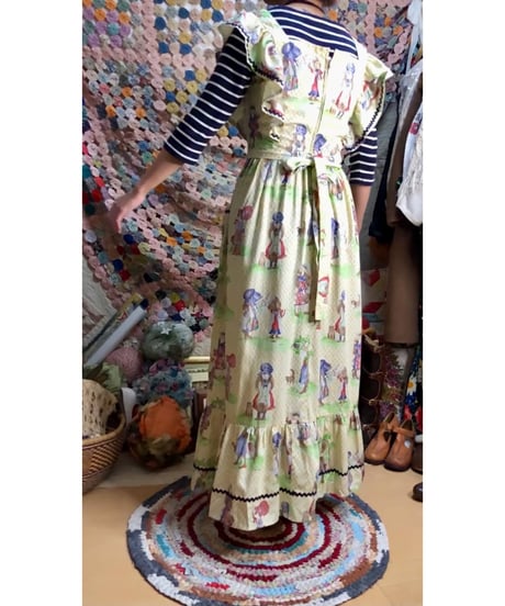 holly hobbie apron dress