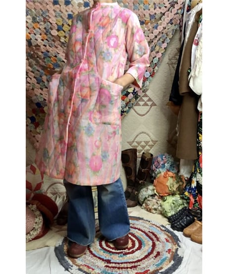 60s quilting coat