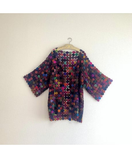 yo-yo quilt gown