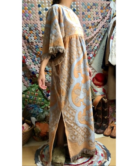 70s pile dress