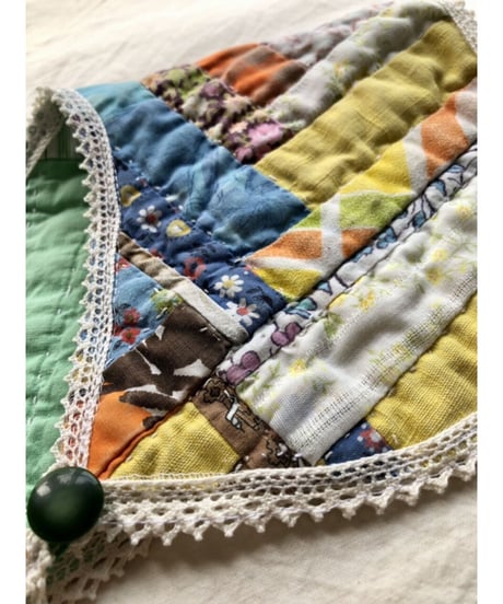【Quilt original 】patchwork quilt collar ②