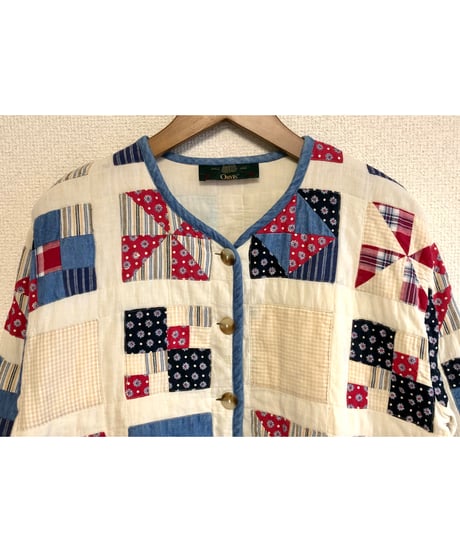patchwork quilt jacket
