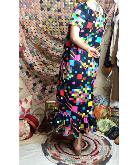 60's psychedelic dress
