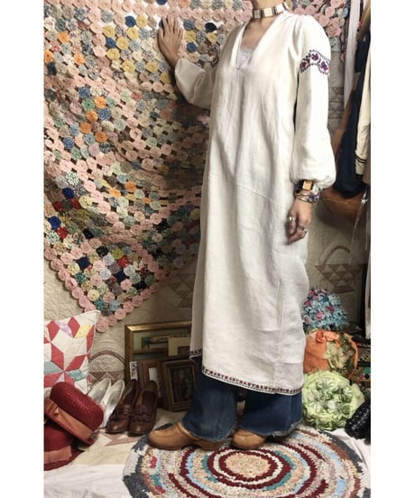 ukrainian embroidered one-piece
