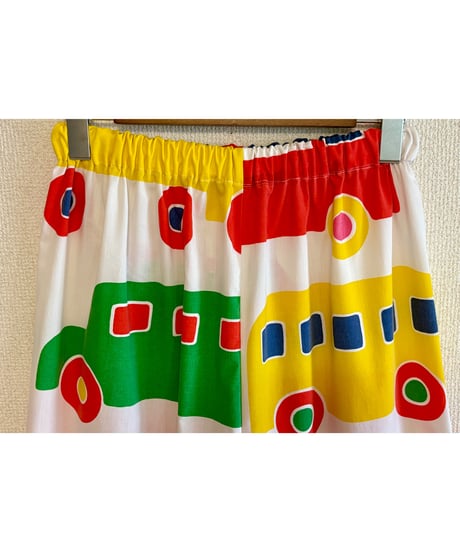 marimekko bo-boo super wide leg pants（70s fabric）B