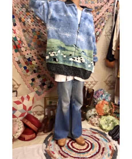 fleece sheep jacket