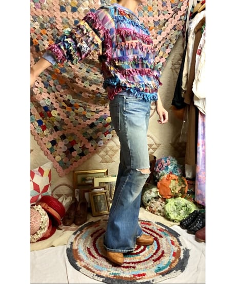 Paula sweet fringe tops