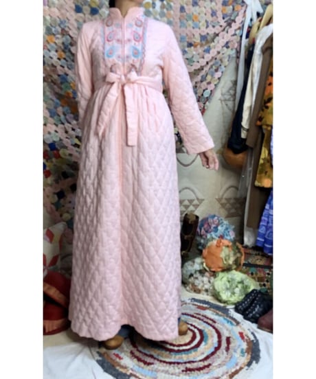 embroidered quilting dress