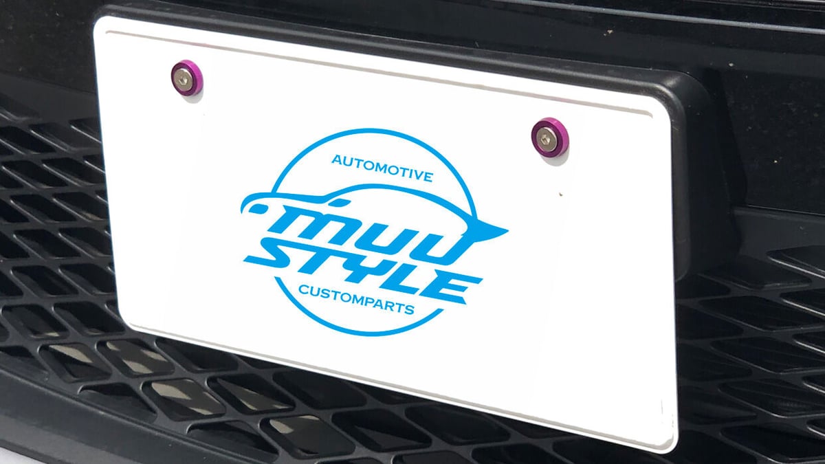 アルミナンバーボルト（4個入り） 送料込み | MUU-STYLE STORE