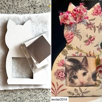 フォトフレームキットCAT 布あり