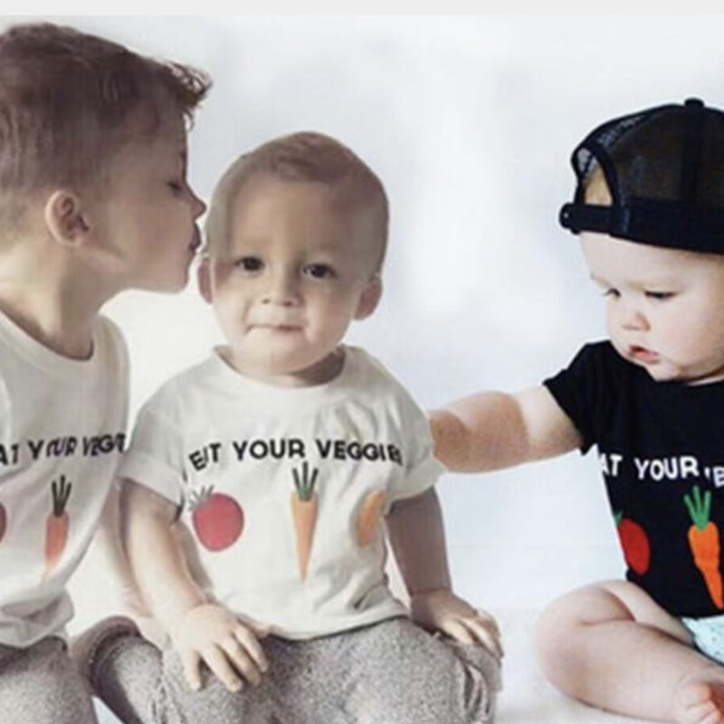 お野菜プクっとTシャツ 73〜130 | CANTIK STORE