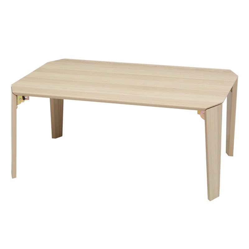 永井興産 幅75cm◎カームテーブル/机/木製/折り畳み/ロー