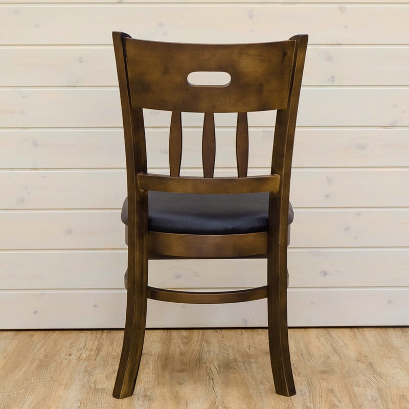 KALMIAダイニングチェア2脚セットライトブラウン