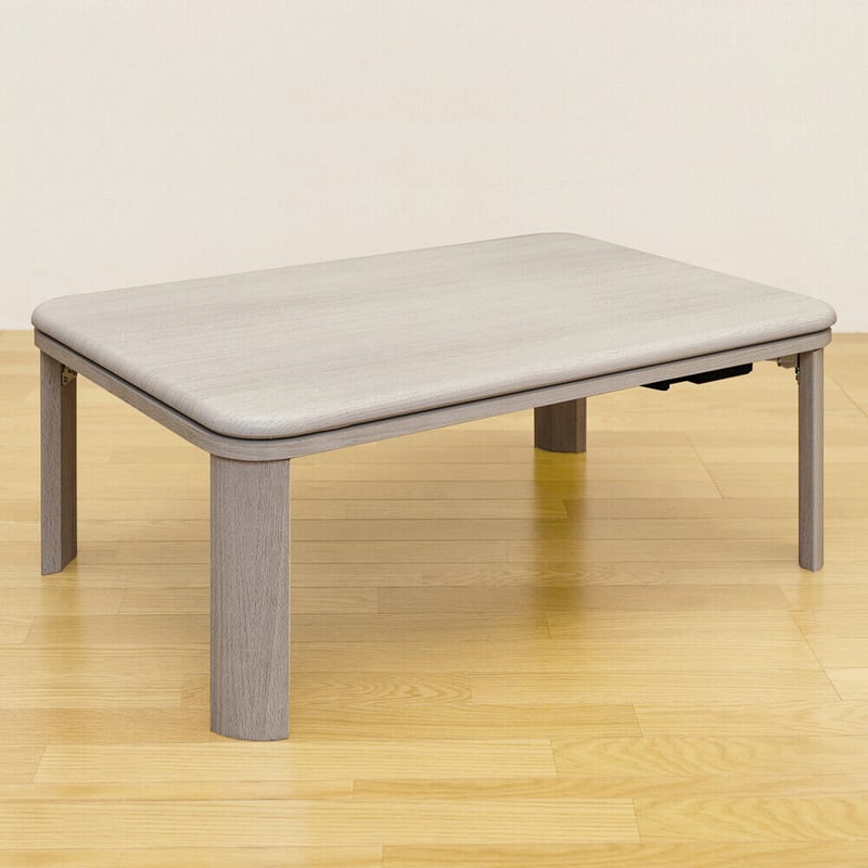 サカベ 家具調折脚フラットヒーターコタツ 長方形 90x60 WAL/WH サカベ 家具調折脚フラットヒーターコタツ 長方形 90x60 WAL/WH