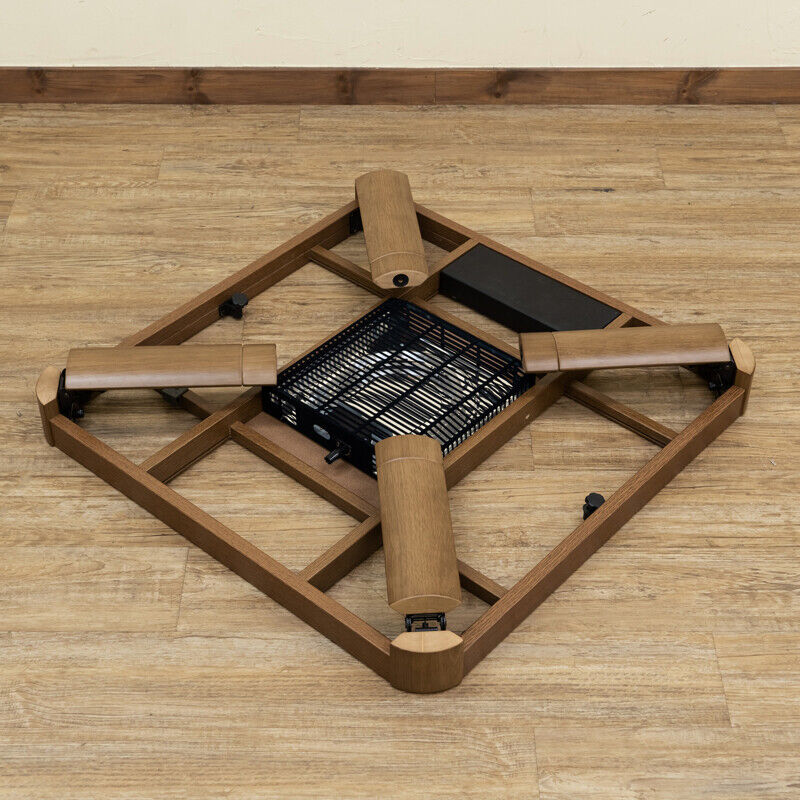 サカベ 折脚コタツ 継脚式80x80 BR/NA | 新田家具店 家具 サカベ 折脚コタツ 継脚式80x80 BR/NA | 新田家具店 家具