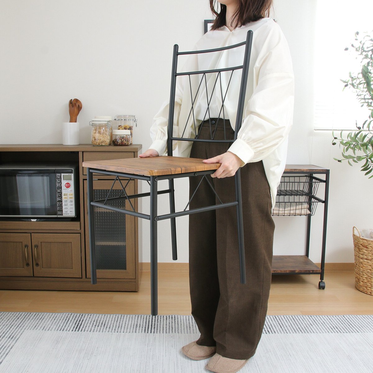 不二貿易 KDダイニング 5点セット フルーレ | 新田家具店 家具