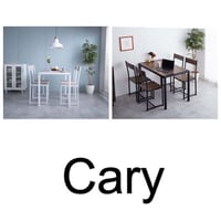 イーナ　【5点セット】 Cary 幅110cmテーブル+チェア4脚