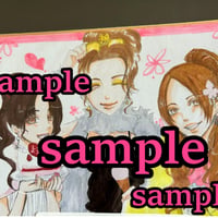 絵【木花咲耶姫・天照大御神・弁財天】