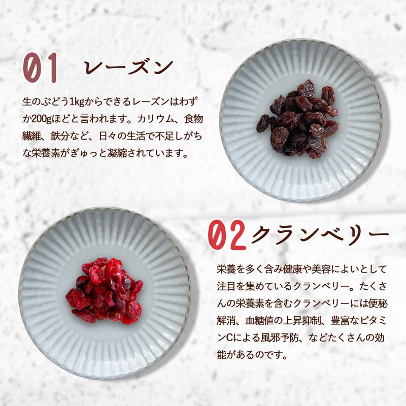 レーズンベリーミックス｜ミックス ストロベリー ブルーベリー