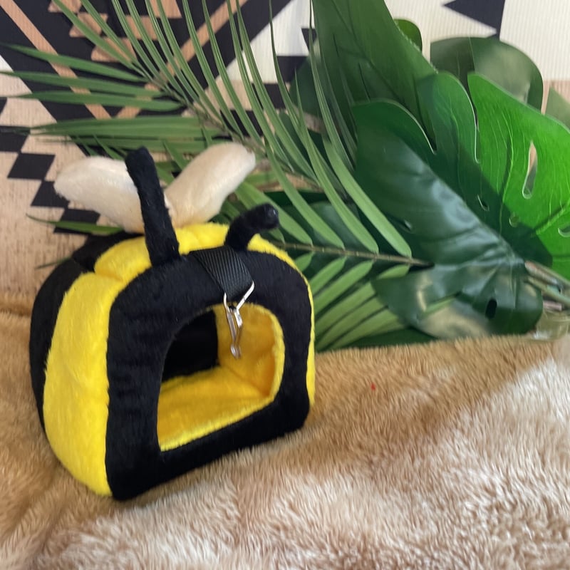 モモンガハウス(パンダ・アイス柄)  ボアベージュ   2100円 ハウスベット | モモンガショップ suga sugar glider