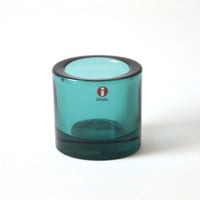 Iittala×Marimekko/Kivi (イッタラ×マリメッコ/キビ) キャンドルホルダー (シーブルー)