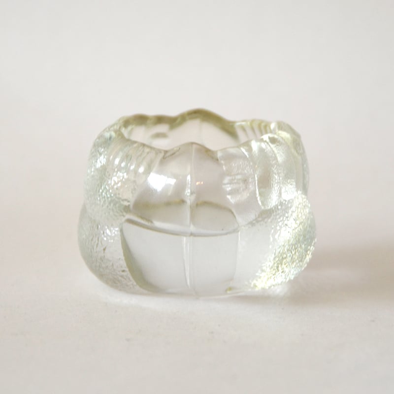 希少 ヌータヤルヴィ Nuutajarvi ヴィンテージ コンポート ガラス器