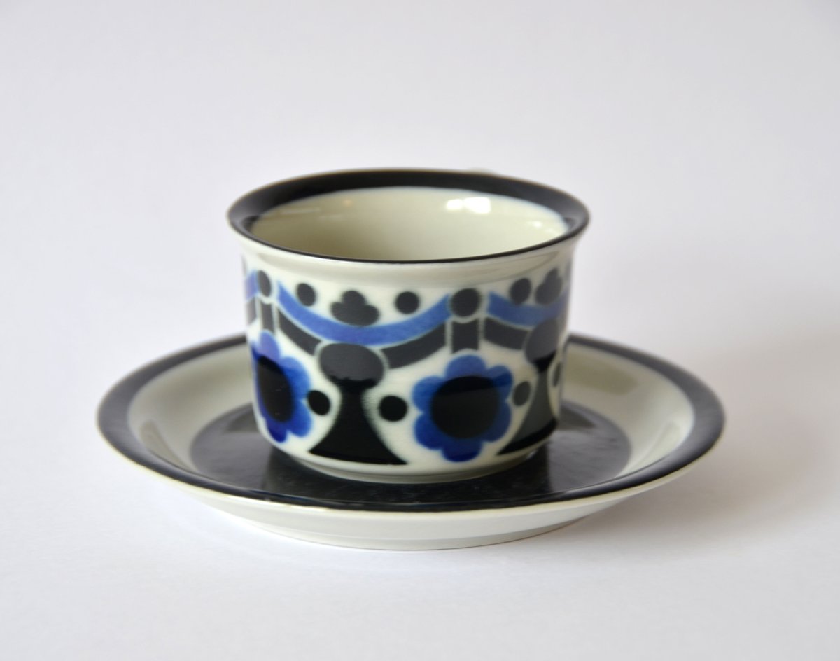 ARABIA/アラビア riikka/リーッカ　c/s　Ｇ Arabia / riikka(アラビア/リーッカ) カップ&ソーサー /no.1 | 北欧ヴ