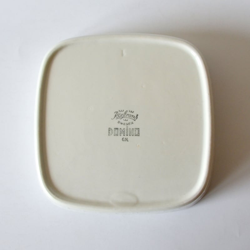 Rörstrand/Domino (ロールストランド/ドミノ) 角皿 スクエアプレート