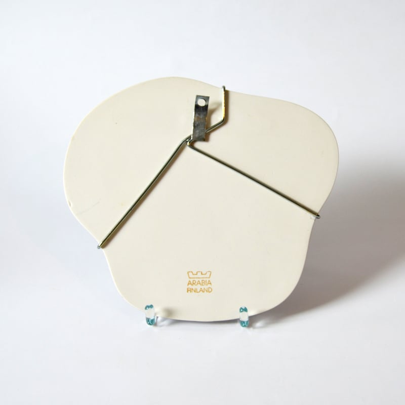 Arabia/Morning Glory (アラビア/アサガオ) ウォールプレート 陶板