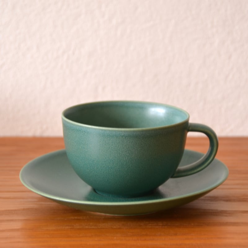 Arabia / 24h (アラビア) カップ&ソーサー (廃盤色グリーン